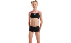 Bikini Arena G Solid, czarno-różowe, L - 590