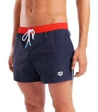 Szorty plażowe M Tapes Navy-Red-White-Turquoise L - 741