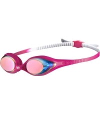 Okulary pływackie Arena Spider Mirror Jr, różowe