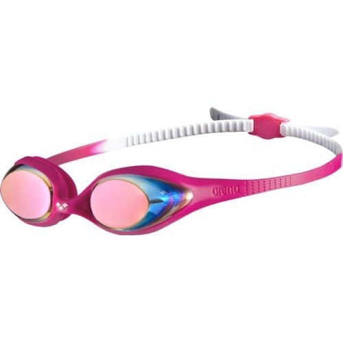 Okulary pływackie Arena Spider Mirror Jr, różowe