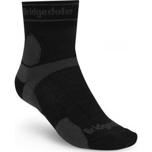 Skarpety UL TrailRun Merino Sport 3/4 czarno-szare, S - 816