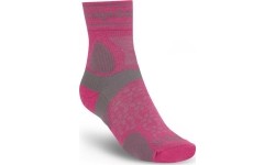 Skarpety damskie UL TrailRun Merino Sport 3/4 Crew, różowe, S - 305