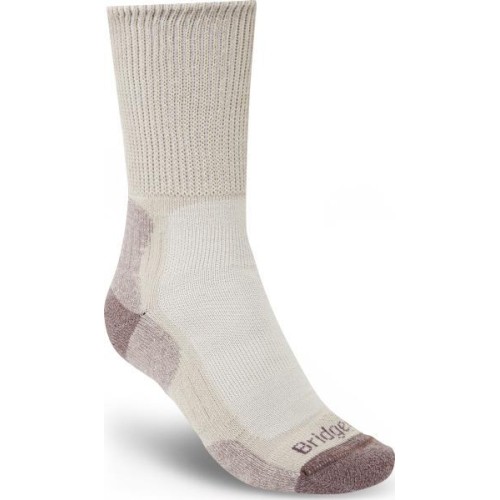 Damskie skarpety trekkingowe merino Comfort Boot, piaskowe, S - 929
