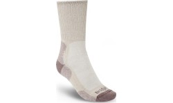 Damskie skarpety trekkingowe merino Comfort Boot, piaskowe, S - 929