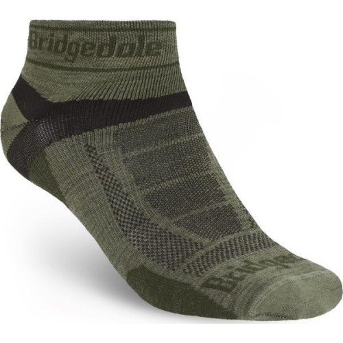 Skarpety UL TrailRun Zero Merino Sport Low, zielone, S - 736