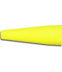 Maglite D żółty stożek światła