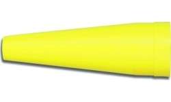 Maglite D żółty stożek światła