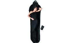 Wkładka do śpiwora Cocoon, wełna merino, czarna