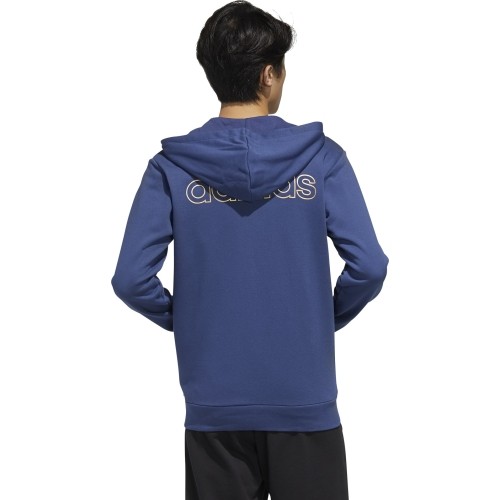 Bluza Adidas M Ess BR FZ Blue FM3439