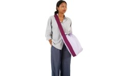 Eco Bag Medium jasnofioletowa / Plum (15L)