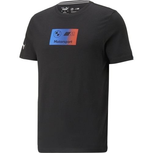 Koszulka męska Puma BMW MMS Logo Tee+, czarna 535884 01