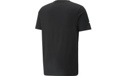 Koszulka męska Puma BMW MMS Logo Tee+, czarna 535884 01