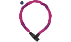 Zapięcie Abus 6806K/85 NEON pink (square chain)