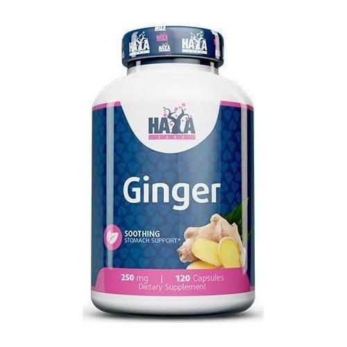 Haya Labs Ginger (imbir), 120 kaps.