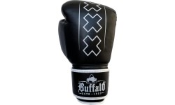 Rękawice bokserskie Buffalo Outrage czarno-białe 12oz