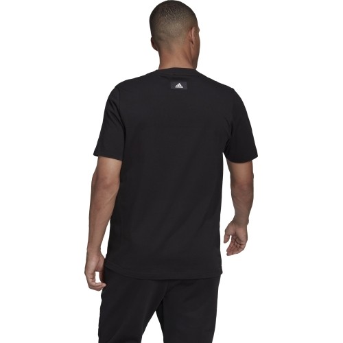 Adidas M FI 3-Bar Tee męska koszulka Black HD0893