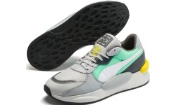Buty Puma RS 9.8 Fresh, szaro-zielono-żółte, 371571 03