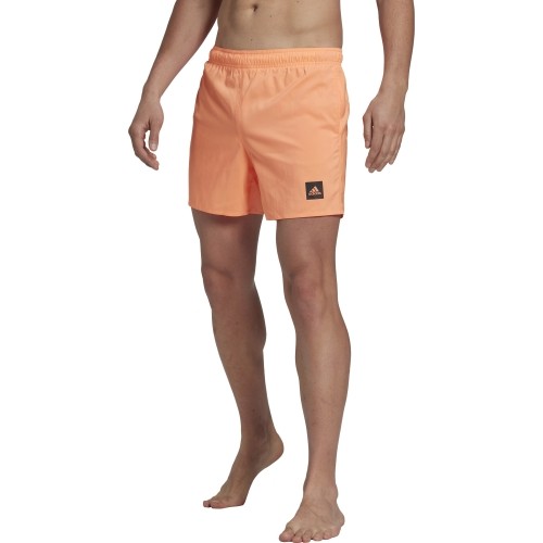 Adidas Solid CLX Short SL męskie szorty kąpielowe, pomarańczowe HP1778