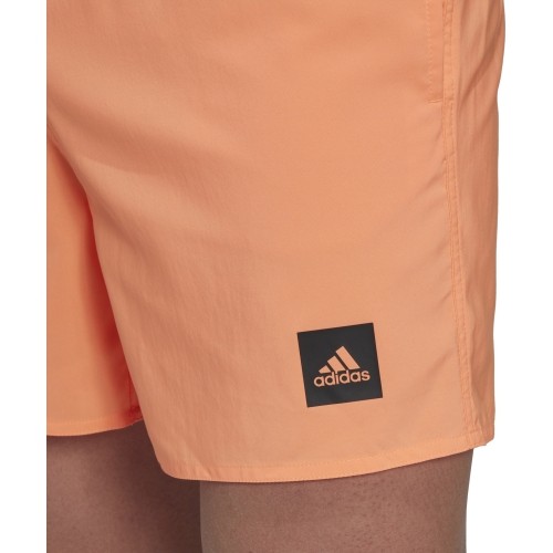 Adidas Solid CLX Short SL męskie szorty kąpielowe, pomarańczowe HP1778