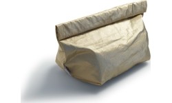 Kosmetyczka Yate EMF, 16x22 cm, złota
