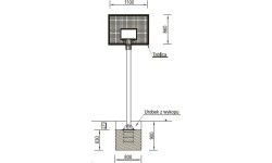 Kosz do koszykówki Mini Basket Inter-Play