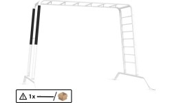 PlayBase – spaw drążka gimnastycznego ramy bocznej (Male-Female)