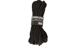 Lina komando, czarna 5 mm (15 m)