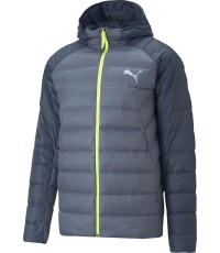 Puma PackLite Hooded męska kurtka puchowa, niebieska 849355 18