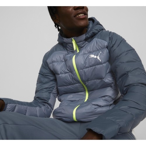 Puma PackLite Hooded męska kurtka puchowa, niebieska 849355 18