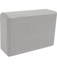 Kostka do jogi Yate Yoga 22,8x15,2x7,6 cm, szara