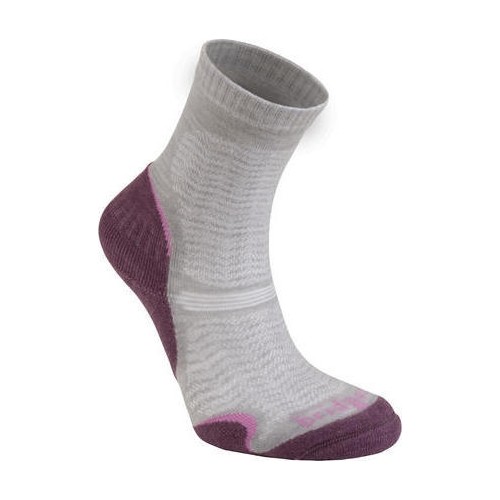 Skarpety Bridgedale Hike Ultralight Aubergine - 390