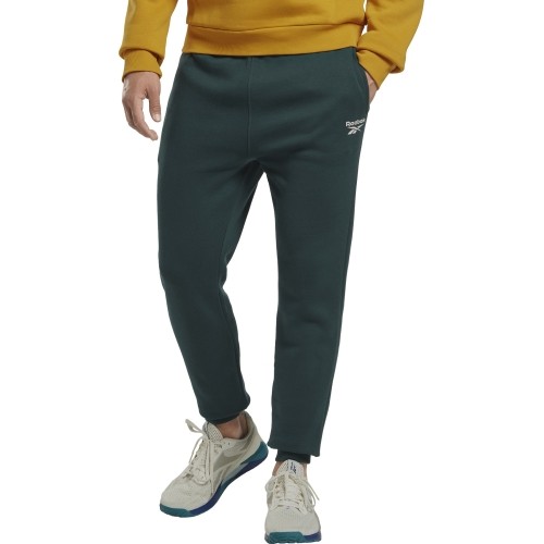 Spodnie męskie Reebok Ri Left Leg Jogger zielone HJ9956