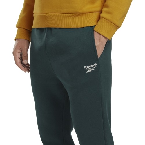 Spodnie męskie Reebok Ri Left Leg Jogger zielone HJ9956