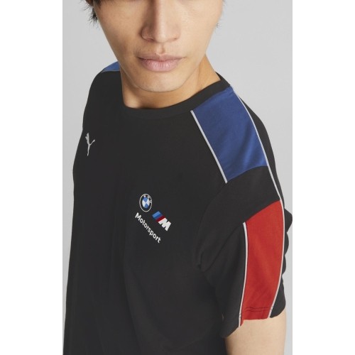Puma BMW MMS MT7 męski t-shirt bawełniany czarny 535861 04
