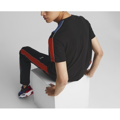 Puma BMW MMS MT7 męski t-shirt bawełniany czarny 535861 04