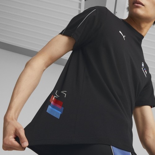 Puma BMW MMS MT7 męski t-shirt bawełniany czarny 535861 04