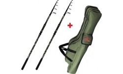 Zestaw wędek karpiowych z pokrowcem Zfish Combo Kingstone, 2 szt., 3,60 m, 60–100 g