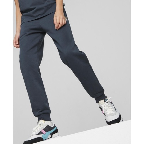 Puma spodnie młodzieżowe Ess + 2 Col Logo Pants Blue 586988 16