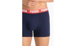 Bokserki męskie Puma Basic Boxer czarno-szare