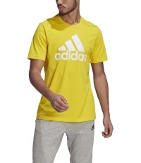 Koszulka męska Adidas M Bl Sj T żółta GM3248