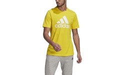 Koszulka męska Adidas M Bl Sj T żółta GM3248