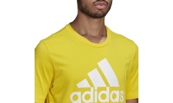 Koszulka męska Adidas M Bl Sj T żółta GM3248