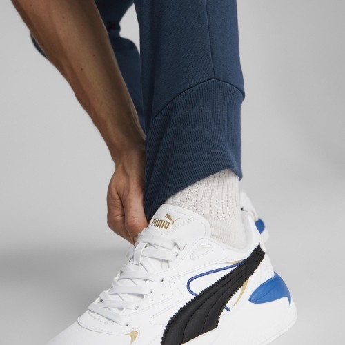 Puma Ess Logo męskie spodnie dresowe Navy 586715 97