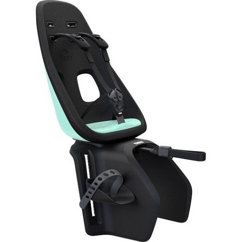 Tylny fotelik rowerowy Thule Yepp Nexxt Maxi Mint Green, montowany na bagażniku