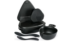 Zestaw naczyń turystycznych Outdoor MealKit 2.0, grafitowoczarny