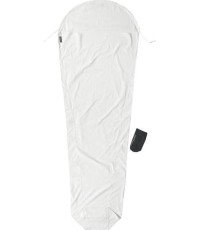 Wkładka do śpiwora Mummy Liner Cocoon, bawełna, kremowa