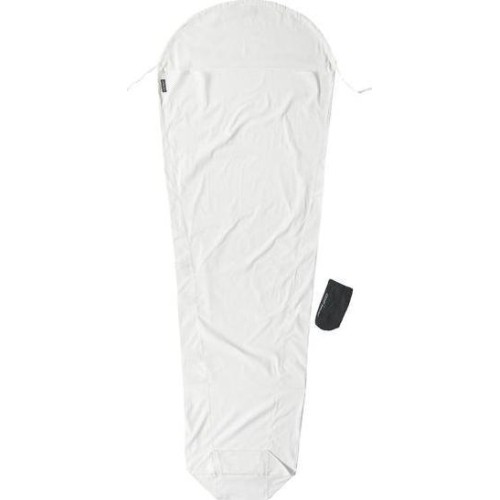 Wkładka do śpiwora Mummy Liner Cocoon, bawełna, kremowa