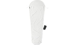 Wkładka do śpiwora Mummy Liner Cocoon, bawełna, kremowa