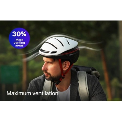 Inteligentny kask Livall EVO21, rozmiar M, biały