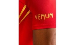 Rashguard z krótkim rękawem Venum x WOW FC – Fury Red/Gold